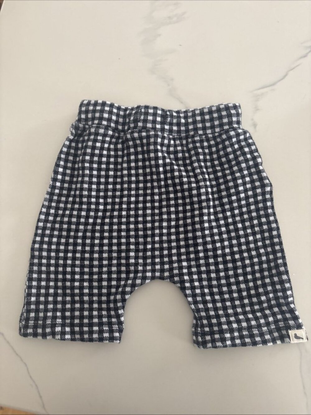 Turtledove London Baby Toddler Boys BLACK JACQUARD CHECK PRINT SHORTS 2-3T